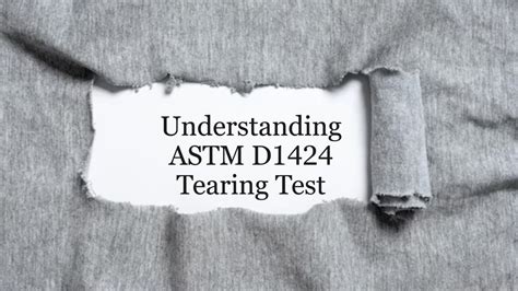 ODM Tearing Resistance Testing|How to Measure Tearing Resistance According to ASTM D1424 .